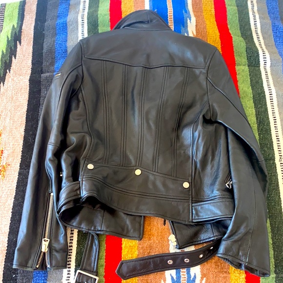 7 for all mankind LEATHER jacket - Picture 3 of 5